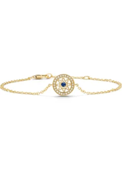 Diamond Point Geelgouden Armbanden|Armbanden Met Kleurstenen<Birthstones geelgouden armband blauwe saffier (September)