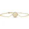 Diamond Point Geelgouden Armbanden|Armbanden Met Kleurstenen<Birthstones geelgouden armband opaal (Oktober)