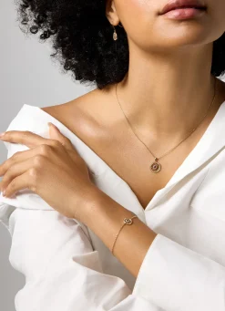 Diamond Point Losse Hangers|Geelgouden Bruidssieraden<Birthstones geelgouden hanger paarse amethist (Februari)