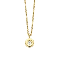Diamond Point Colliers Met Kleurstenen<Birthstones gouden hanger met kleursteen Maart