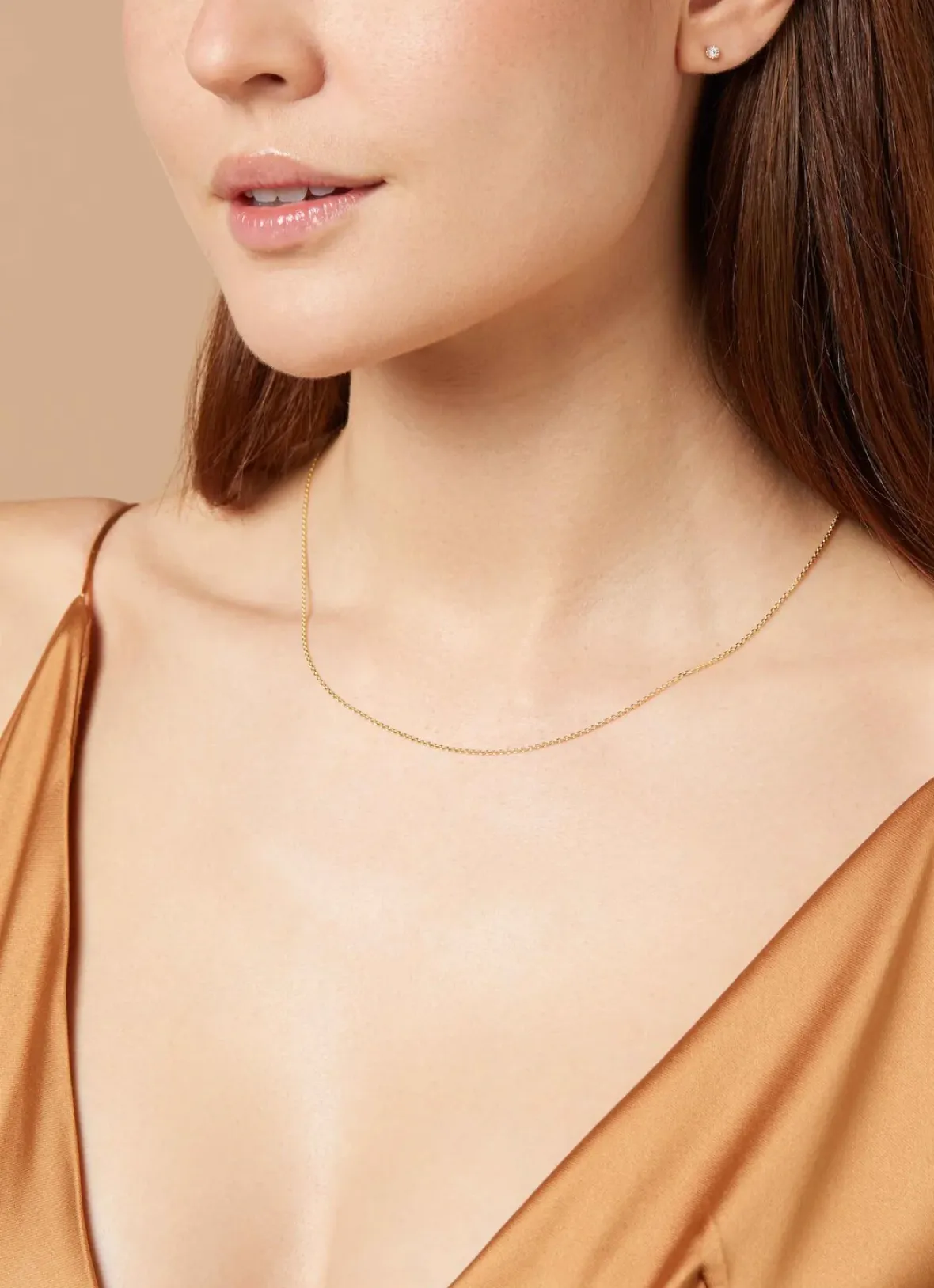 Diamond Point Geelgouden Colliers|Lengtecolliers<Geelgouden anker collier Timeless Treasures (45cm)