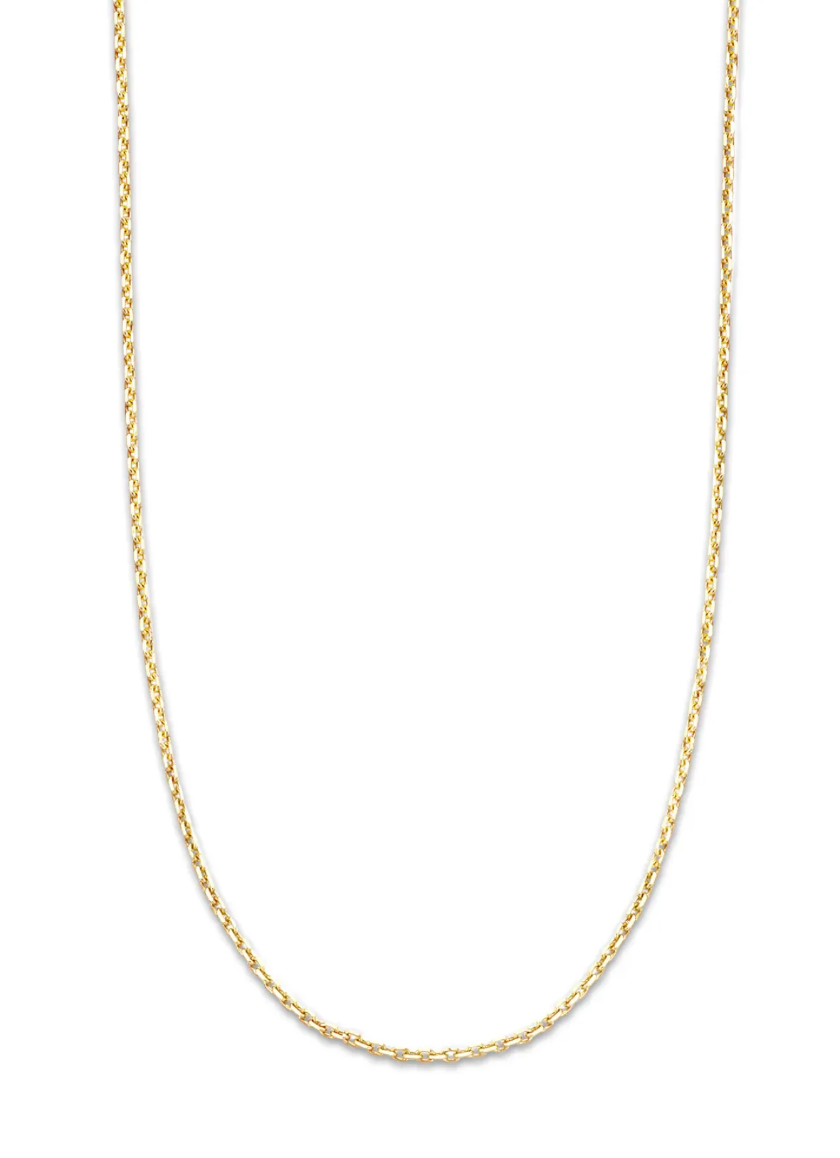 Diamond Point Geelgouden Colliers|Lengtecolliers<Geelgouden anker collier Timeless Treasures (40cm)