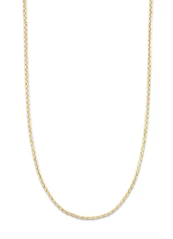 Diamond Point Geelgouden Colliers|Lengtecolliers<Geelgouden anker collier Timeless Treasures (42cm)