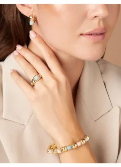 Diamond Point Geelgouden Armbanden|Exclusieve Armbanden<Geelgouden armband, 3.00 ct amazoniet, Gallery