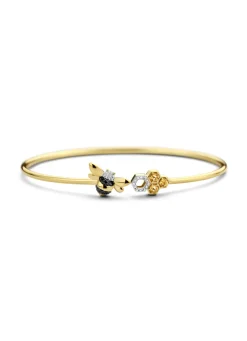 Diamond Point Geelgouden Armbanden|Armbanden Met Kleurstenen<Geelgouden armband, 0.18 ct citrien, Queen Bee
