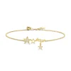 Diamond Point Geelgouden Armbanden|Fijne Armbanden<Geelgouden armband, 0.08 ct diamant, Cosmic