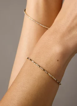 Diamond Point Geelgouden Armbanden|Diamanten Armbanden<Geelgouden armband, 0.32 ct diamant, Ensemble