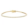 Diamond Point Geelgouden Armbanden|Diamanten Armbanden<Geelgouden armband, 0.25 ct diamant, Ensemble