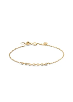 Diamond Point Geelgouden Armbanden|Fijne Armbanden<Geelgouden armband, 0.11 ct diamant, Joy