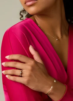 Diamond Point Geelgouden Armbanden|Diamanten Armbanden<Geelgouden armband, 0.17 ct diamant, La Dolce Vita