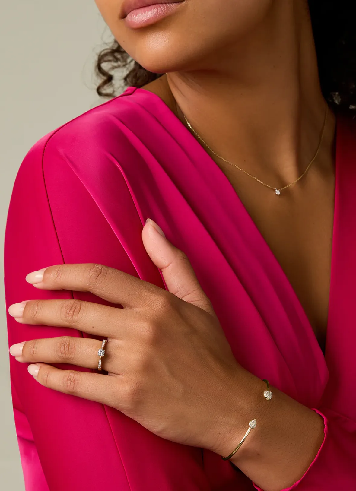 Diamond Point Geelgouden Armbanden|Diamanten Armbanden<Geelgouden armband, 0.17 ct diamant, La Dolce Vita