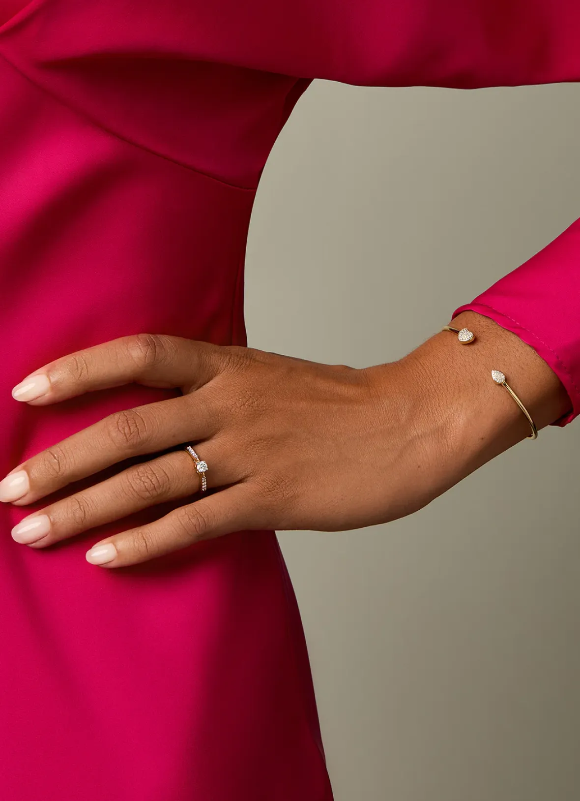 Diamond Point Geelgouden Armbanden|Diamanten Armbanden<Geelgouden armband, 0.17 ct diamant, La Dolce Vita