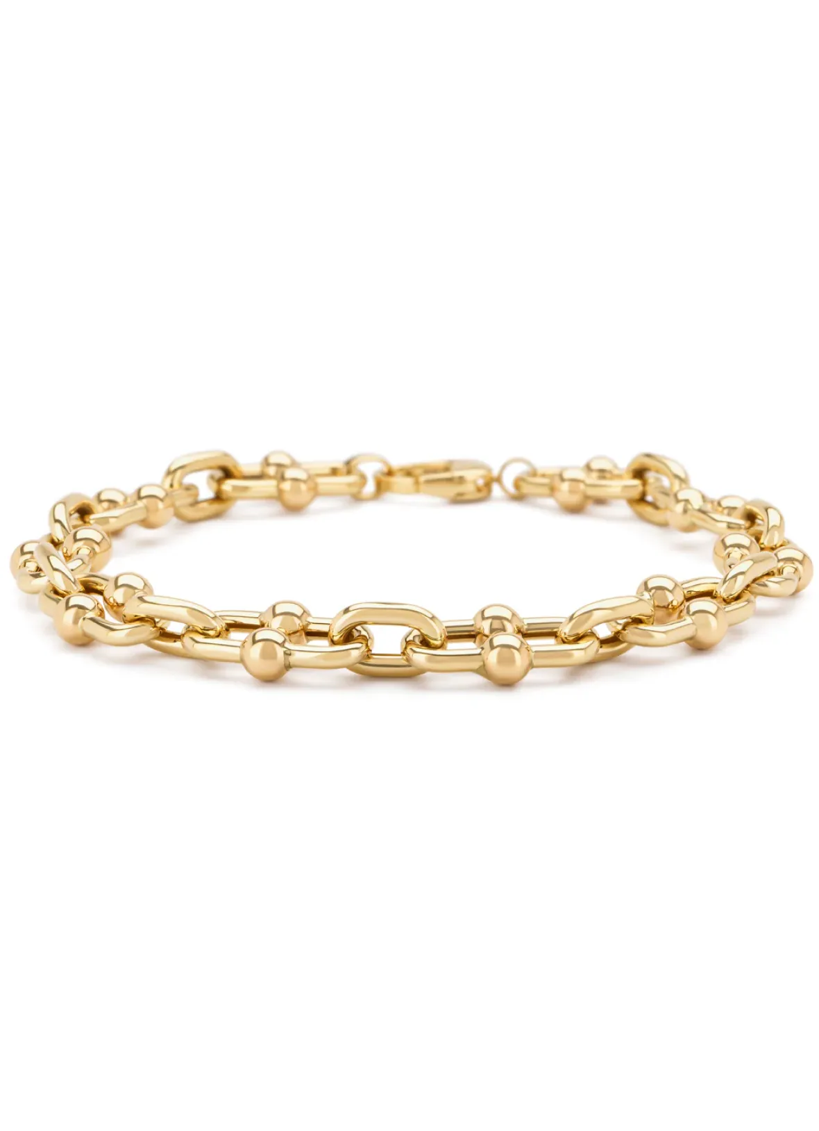 Diamond Point Geelgouden Armbanden|Schakelarmbanden<Geelgouden armband Timeless Treasures 20 cm