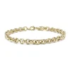 Diamond Point Geelgouden Armbanden|Geelgouden Bruidssieraden<Geelgouden armband Timeless Treasures 18 cm