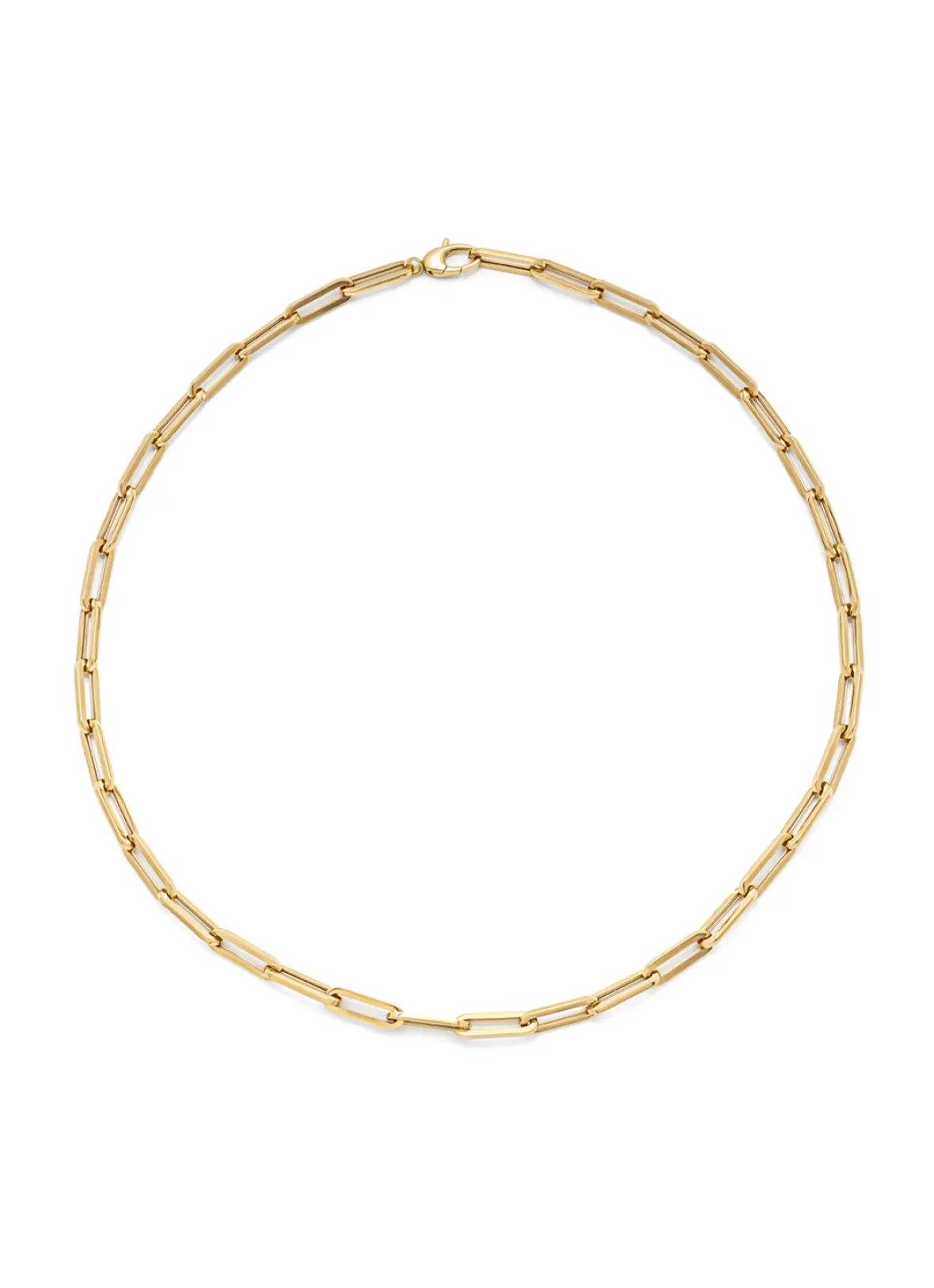 Diamond Point Geelgouden Colliers|Schakel Colliers<Geelgouden collier Closed Forever 50 cm