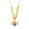 Diamond Point Geelgouden Colliers|Colliers Met Kleurstenen<Geelgouden collier, 0.18 ct citrien, Queen Bee