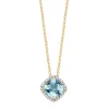 Diamond Point Geelgouden Colliers|Colliers Met Kleurstenen<Geelgouden collier, 1.74 ct topaas, Fiësta