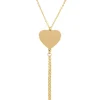 Diamond Point Geelgouden Colliers|Fijne Colliers<Geelgouden collier Marigold