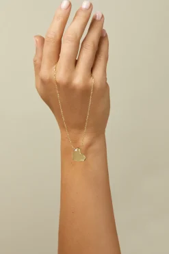 Diamond Point Geelgouden Colliers|Geelgouden Bruidssieraden<Geelgouden collier Marigold