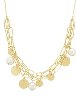 Diamond Point Geelgouden Colliers|Geelgouden Bruidssieraden<Geelgouden collier Marigold