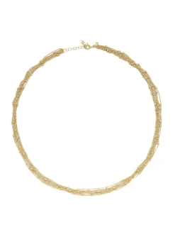 Diamond Point Geelgouden Colliers|Fijne Colliers<Geelgouden collier Marigold
