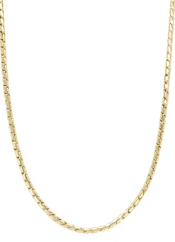 Diamond Point Geelgouden Colliers|Schakel Colliers<Geelgouden collier Timeless Treasures 45 cm