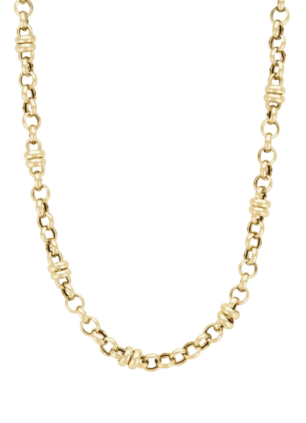 Diamond Point Geelgouden Colliers|Schakel Colliers<Geelgouden collier Timeless Treasures 45 cm