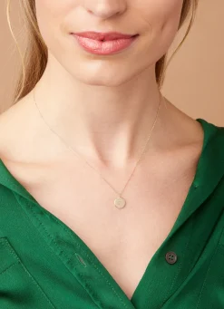 Diamond Point Geelgouden Colliers|Diamanten Colliers<Geelgouden collier, Zodiac-Cancer (Kreeft)
