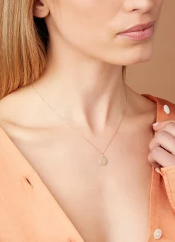 Diamond Point Geelgouden Colliers|Diamanten Colliers<Geelgouden collier, Zodiac-Leo (Leeuw)