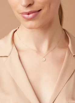 Diamond Point Geelgouden Colliers|Diamanten Colliers<Geelgouden collier, Zodiac-Sagittarius (Boogschutter)