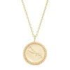 Diamond Point Geelgouden Colliers|Diamanten Colliers<Geelgouden collier, Zodiac-Taurus (Stier)