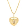 Diamond Point Losse Hangers|Geelgouden Bruidssieraden<Geelgouden hanger, 0.02 ct diamant, Timeless Treasures