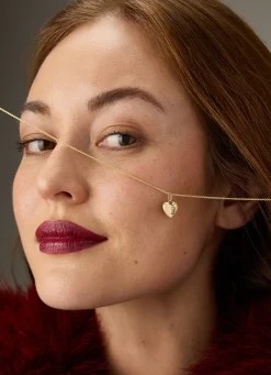 Diamond Point Losse Hangers|Geelgouden Bruidssieraden<Geelgouden hanger, 0.02 ct diamant, Timeless Treasures