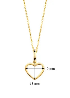 Diamond Point Losse Hangers|Geelgouden Bruidssieraden<Geelgouden hanger Dreamer
