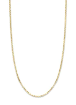 Diamond Point Geelgouden Colliers|Lengtecolliers<Geelgouden jasseron collier Timeless Treasures (50cm)