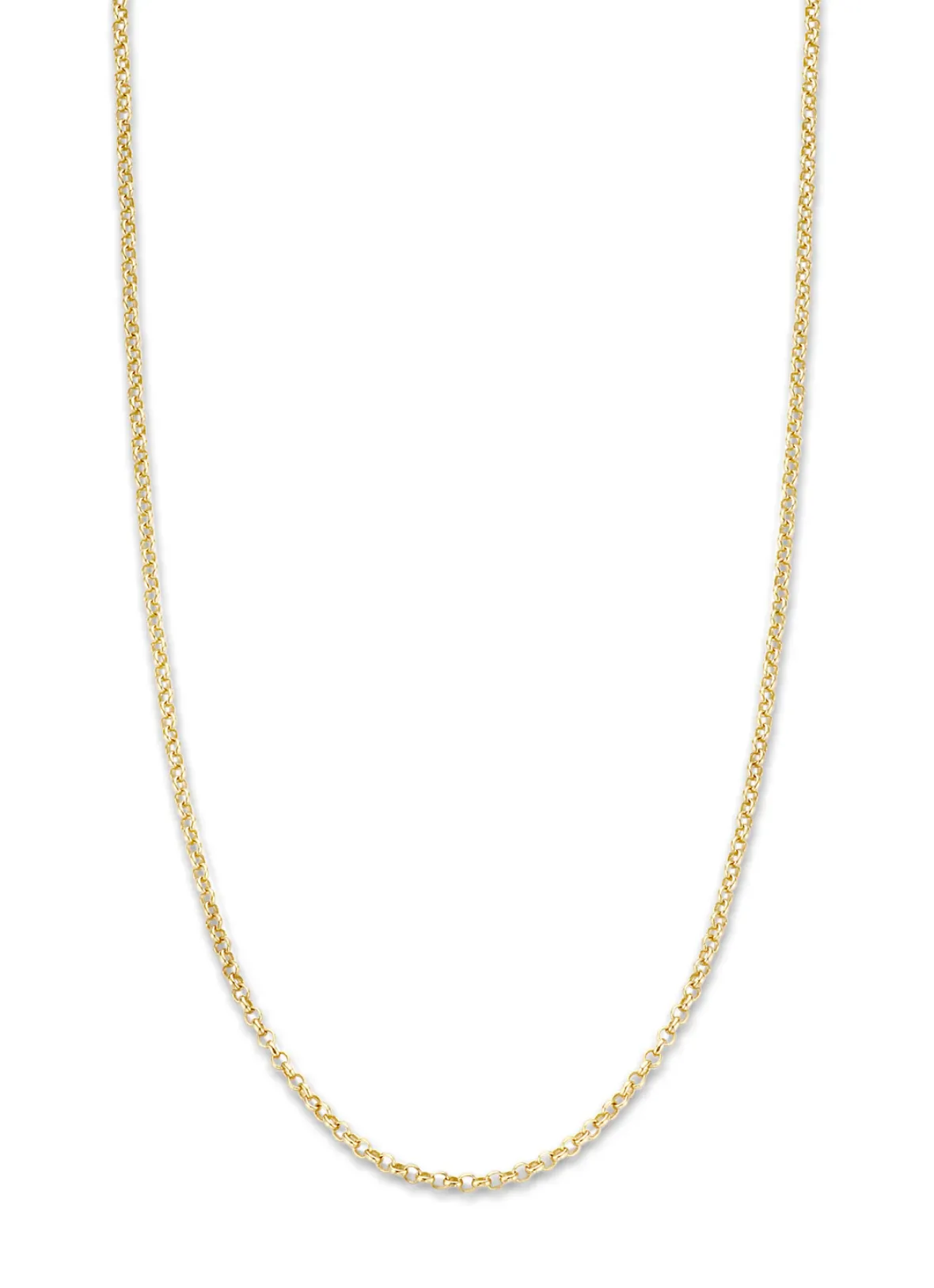 Diamond Point Geelgouden Colliers|Lengtecolliers<Geelgouden jasseron collier Timeless Treasures (50cm)