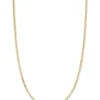 Diamond Point Geelgouden Colliers|Lengtecolliers<Geelgouden jasseron collier Timeless Treasures (42cm)