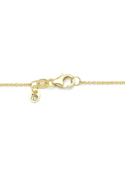 Diamond Point Geelgouden Colliers|Lengtecolliers<Geelgouden jasseron collier Timeless Treasures (42cm)