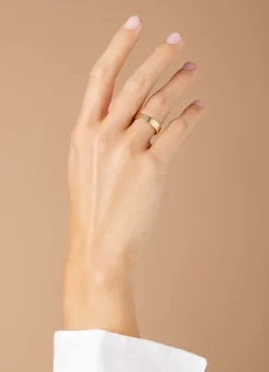 Diamond Point Geelgouden Ringen|Trouwringen Voor Mannen<Geelgouden 14 kt trouwring, Wedding