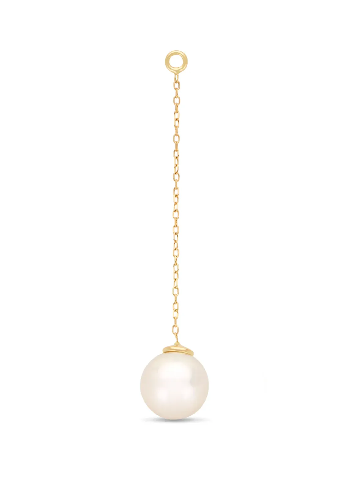Diamond Point Geelgouden Oorsieraden|Parel Oorsieraden<Geelgouden oorsieraad Rivièra