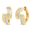 Diamond Point Geelgouden Oorsieraden|Diamanten Oorsieraden<Geelgouden oorsieraden, 0.09 ct diamant, Alliance