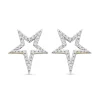 Diamond Point Geelgouden Oorsieraden|Diamanten Oorsieraden<Geelgouden oorsieraden, 0.16 ct diamant, Cosmic