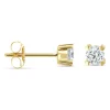 Diamond Point Geelgouden Oorsieraden|Fijne Oorsieraden<Geelgouden oorsieraden, 0.60 ct diamant, Hearts & Arrows
