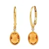 Diamond Point Geelgouden Oorsieraden|Oorsieraden Met Kleurstenen<Geelgouden oorsieraden, 2.35 ct oranje citrien, Philosophy