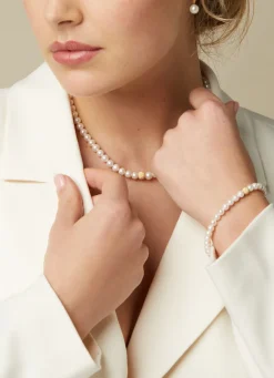 Diamond Point Geelgouden Armbanden|Parel Armbanden<Geelgouden parelarmband Rivièra
