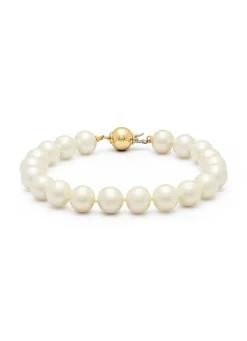 Diamond Point Geelgouden Armbanden|Parel Armbanden<Geelgouden parelarmband Rivièra