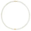 Diamond Point Geelgouden Colliers|Parelkettingen<Geelgouden parelketting Rivièra
