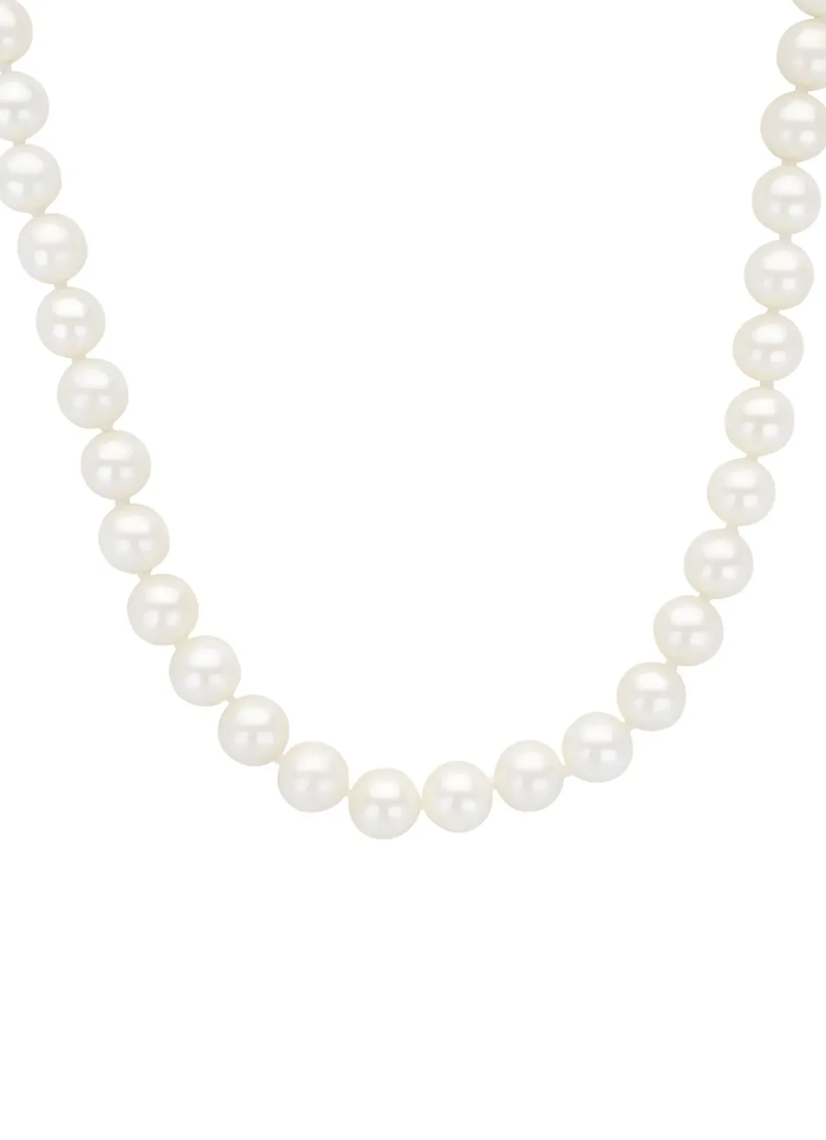 Diamond Point Geelgouden Colliers|Parelkettingen<Geelgouden parelketting Rivièra