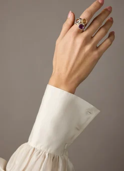 Diamond Point Geelgouden Ringen|Ringen Met Kleurstenen<Geelgouden ring, 2.35 ct citrien, Fiësta