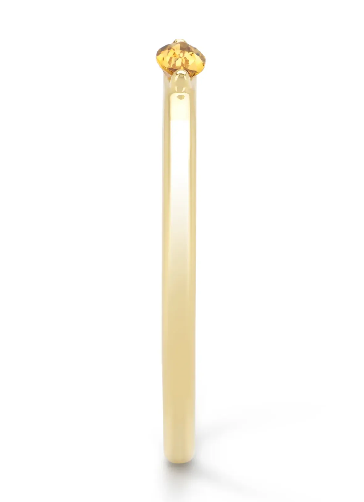 Diamond Point Geelgouden Ringen|Ringen Met Kleurstenen<Geelgouden ring, 0.12 ct citrien, Joy